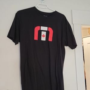 Travis Mathews Large black Canadian t shirt